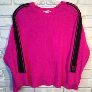 Victoria’s Secret 100% cashmere Bali orchid sweater L